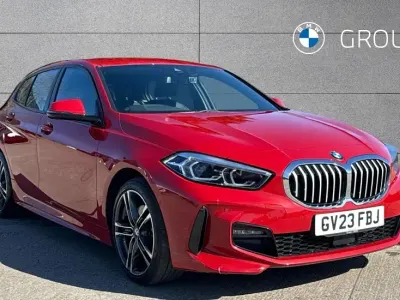 Used BMW 118 M Sport 136 HP (100 kW) 2023 Red Hatchback