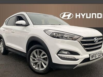 White Used 2017 Hyundai Tucson SE SUV | £8,814 (Fair price)