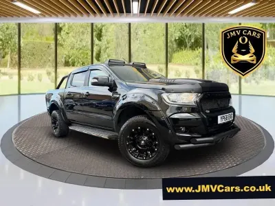 Begagnad Ford Ranger Limited 200 HK (147 kW) 2018 Svart Pickup