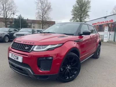 Used Land Rover Range Rover evoque HSE Dynamic 180 HP (132 kW) 2016 Red SUV