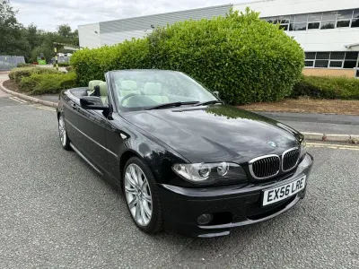 Used BMW 325 Cabriolet M Sport 192 HP (141 kW) 2006 Black Cabriolet