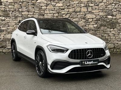White Used 2023 Mercedes GLA35 AMG Premium Plus SUV | £36,449 (Good price)