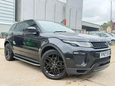Used Land Rover Range Rover evoque HSE Dynamic 2018 Black Estate