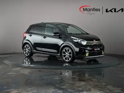 Used Kia Picanto X-Line 83 HP (61 kW) 2018 Black Hatchback