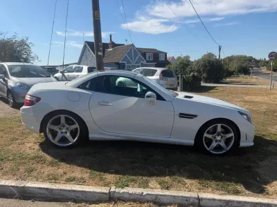 Used Mercedes SLK250 AMG 2012 White Cabriolet