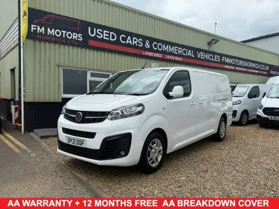 Used Vauxhall Vivaro Sportive 2021 White MPV