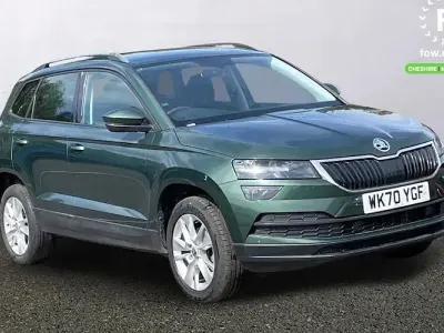 Used Skoda Karoq SE Technology 150 HP (110 kW) 2020 Green SUV