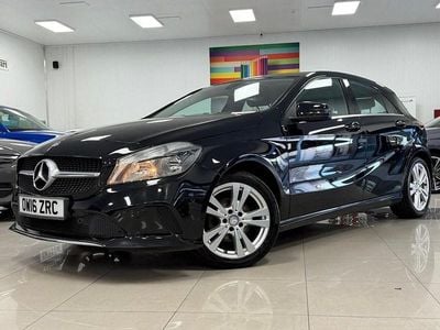 Used Mercedes A180 109 HP (80 kW) 2016 Black Hatchback