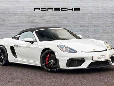 Carrara white Used 2019 Porsche 718 Cabriolet | £77,900 (Fair price)