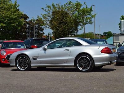 Used Mercedes SL500 308 HP (226 kW) 2003 Diamond silver Cabriolet