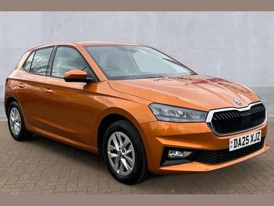 Used Skoda Fabia SE 116 HP (85 kW) 2025 Orange Hatchback
