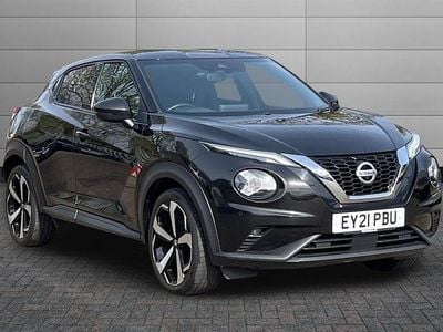 Second-hand Nissan Juke Tekna 114 CP (83 kW) 2021 Negru SUV