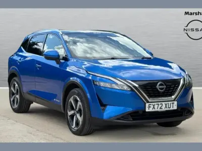 Used Nissan Qashqai N-Connecta 190 HP (139 kW) 2022 Blue SUV