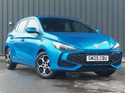 Used MG MG3 SE 115 HP (84 kW) 2025 Blue Hatchback