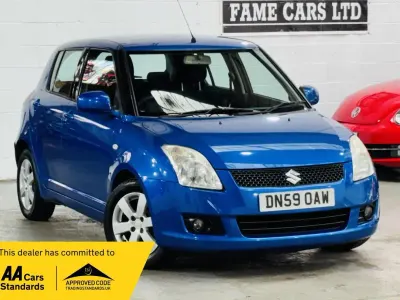 Used Suzuki Swift GLX 101 HP (74 kW) 2009 Blue Hatchback