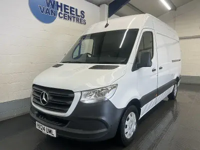 Używany Mercedes Sprinter Premium 170 KM (125 kW) 2024 Biały Van