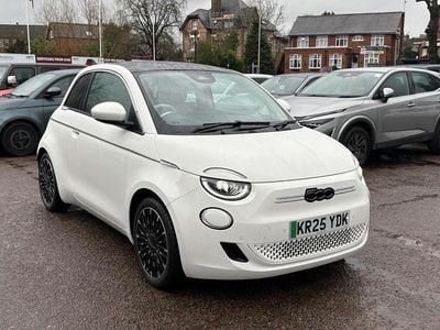 Used Fiat 500e La Prima 86 kW (118 HP) 2025 White Hatchback