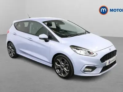 Used Ford Fiesta ST-Line 95 HP (69 kW) 2021 Blue Hatchback