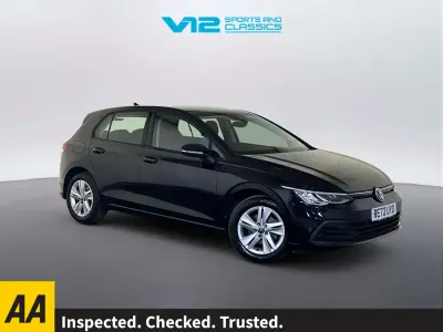 Used VW Golf VIII Life 150 HP (110 kW) 2022 Black Hatchback