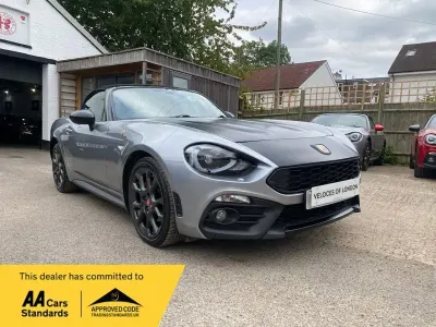 Used Abarth 124 Spider 170 HP (125 kW) 2019 Grey Cabriolet