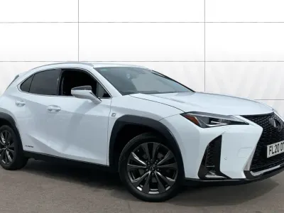 Used Lexus UX 250h Sport Line 184 HP (135 kW) 2020 White SUV