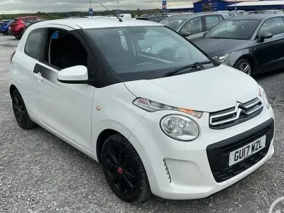 Used Citroën C1 Furio 82 HP (60 kW) 2017 White Hatchback