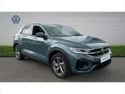 Usado VW T-Roc Cabriolet R-line 147 HP (108 kW) 2025 Azul SUV