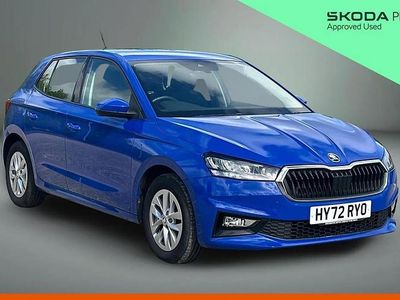 Used Skoda Fabia Comfort 108 HP (79 kW) 2022 Blue Hatchback