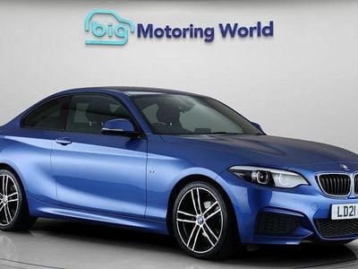 Usado BMW 218 M Sport 136 CV (100 kW) 2021 Azul Coupe