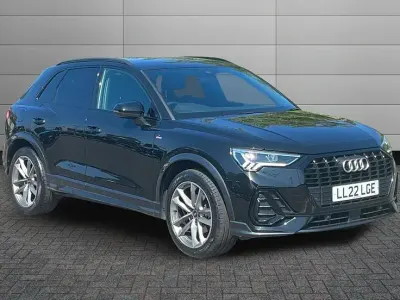 Used Audi Q3 Black Edition 148 HP (108 kW) 2022 Mythos black SUV
