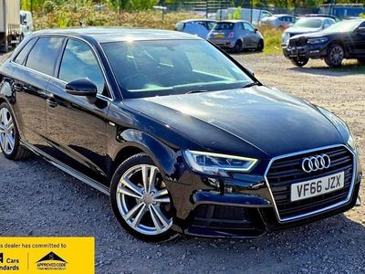 Black Used 2017 Audi A3 S-Line Hatchback | £10,988 (Good price)