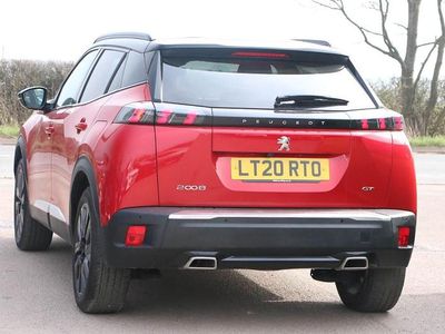 Begagnad Peugeot 2008 GTi 153 HK (112 kW) 2020 Röd SUV