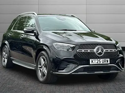 Used Mercedes GLE450 AMG AMG line 367 HP (269 kW) 2025 Obsidian black Estate