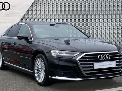 Used Audi A8 S-Line 286 HP (210 kW) 2019 Black Sedan