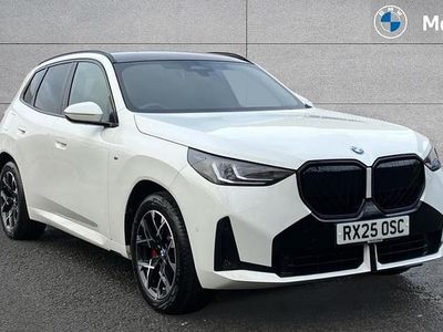 Alpine white Used 2025 BMW X3 M Sport SUV | £47,995 (Fair price)
