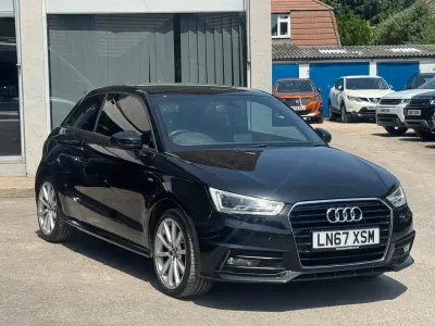 Used Audi A1 S-Line 2017 Black Hatchback