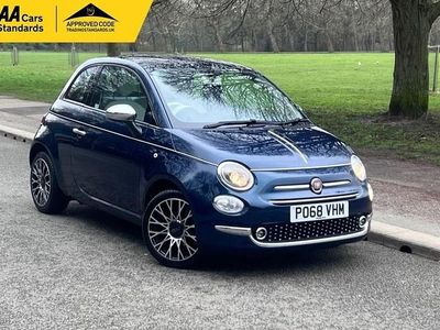 Blue Used 2018 Fiat 500 Collezione Hatchback | £6,995 (Fair price)