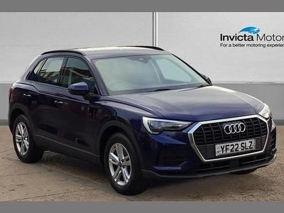 Blue Used 2022 Audi Q3 Design SUV | £19,250 (Good price)