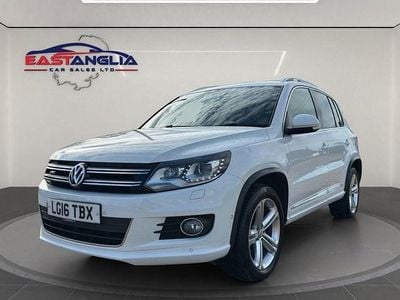 White Used 2016 VW Tiguan R-line Edition SUV | £12,990 (Super price)