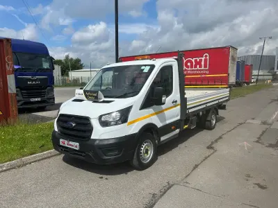 Used Ford Transit 130 HP (95 kW) 2020 White Cabriolet
