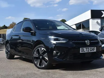 Used Vauxhall Corsa-e Ultimate 100 kW (136 HP) 2023 Black Hatchback