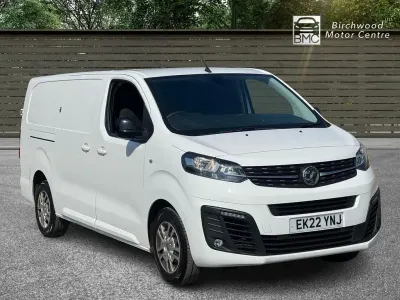 Used Vauxhall Vivaro Sportive 150 HP (110 kW) 2022 White MPV
