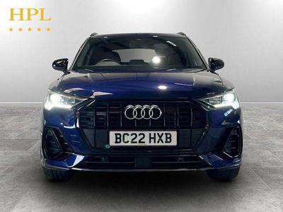 Używany Audi Q3 Black Edition 190 KM (139 kW) 2022 Niebieski SUV