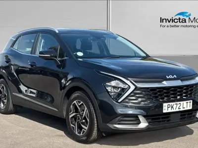 Used Kia Sportage 150 HP (110 kW) 2022 Phantom black metallic SUV