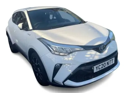 Used Toyota C-HR Design 122 HP (89 kW) 2020 White SUV