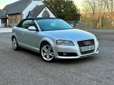 Begagnad Audi A3 Cabriolet Sport 140 HK (102 kW) 2009 Silver Cab