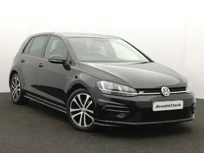 Used VW Golf VII R-line 150 HP (110 kW) 2019 Black Hatchback