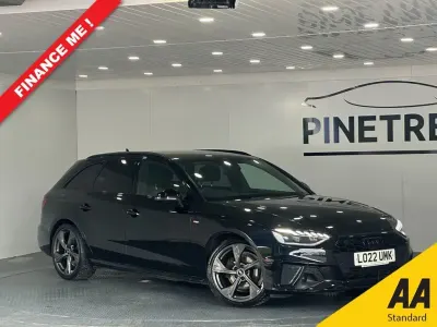 Used Audi A4 Black Edition 150 HP (110 kW) 2022 Black Estate