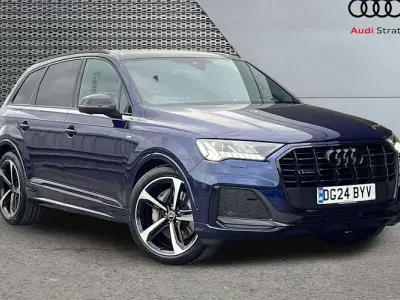 Used Audi Q7 S-Line 286 HP (210 kW) 2024 Blue SUV
