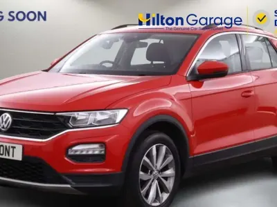 Używany VW T-Roc SE 115 KM (84 kW) 2018 Czerwony SUV